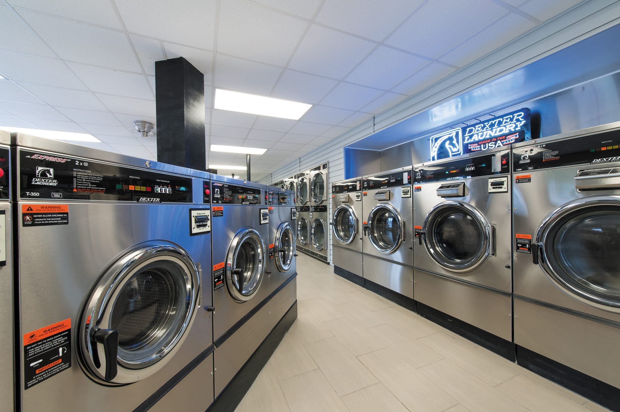 Dexter Laundry differentiated its products from the competition by connecting their machines to the IoT.
